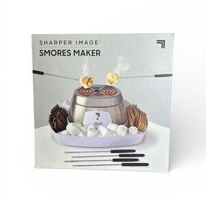 Sharper Image S'mores Maker with Stainless and Plastic Design